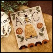 Bee Garden Punchneedle