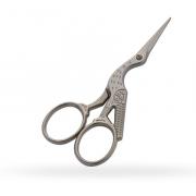Embroidery scissors Stork - Omnia – Sandblasted - Black - cm. 9