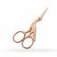 Embroidery scissors Stork - Omnia – Sandblasted - Pink Gold - cm