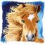 Brown Horse Cushion