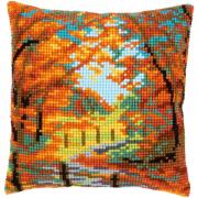 Front Cushion: Autumn Landscape