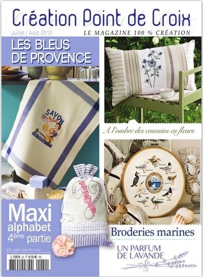 Magazine Création Point de Croix N°22 de Cesar Editions