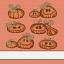 Kitchen towel - Zucchette - Orange