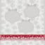 Kitchen towel - Casette - Red Lurex
