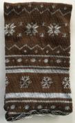 Elastic Tube - Nordic - Brown/White - 30x8cm.