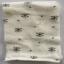 Elastic Tube - Snowflakes - Gray/White - 30x8cm.