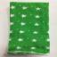 Elastic Tube - Stars - Green/White - 30x8cm.