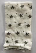 Elastic Tube - Stars - Gray/White - 30x8cm.
