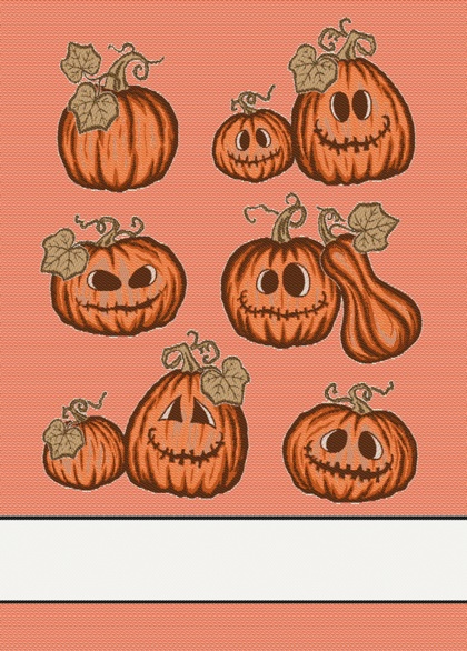 Kitchen towel - Zucchette - Orange