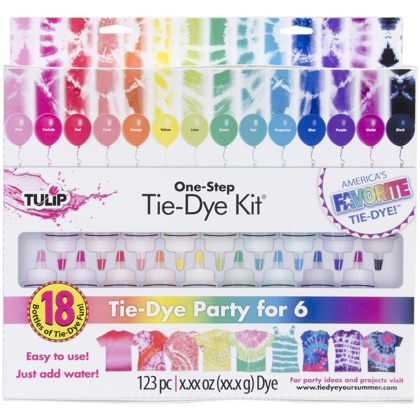 Tulip Tie Dye Color Chart