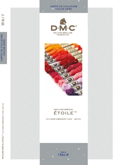DMC Étoile Shade Card