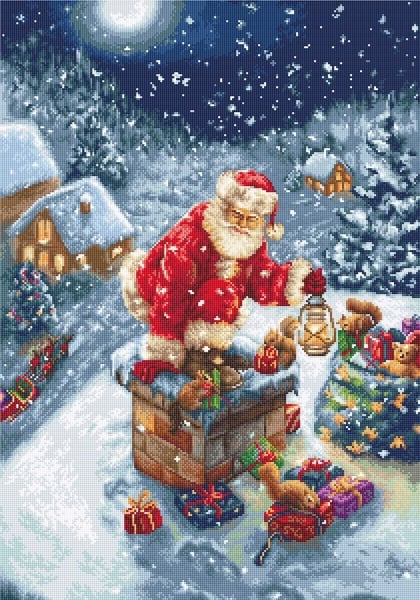 Santa's gifts - Needlepoint From Luca-S