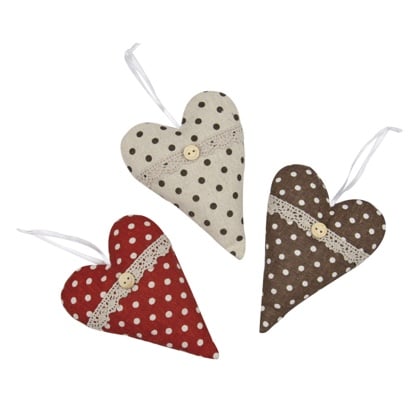 Decoration to hang - 3 Hearts