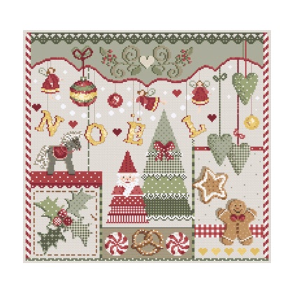 Noel From Madame La Fee Cross Stitch Charts Cross Stitch Charts Casa Cenina
