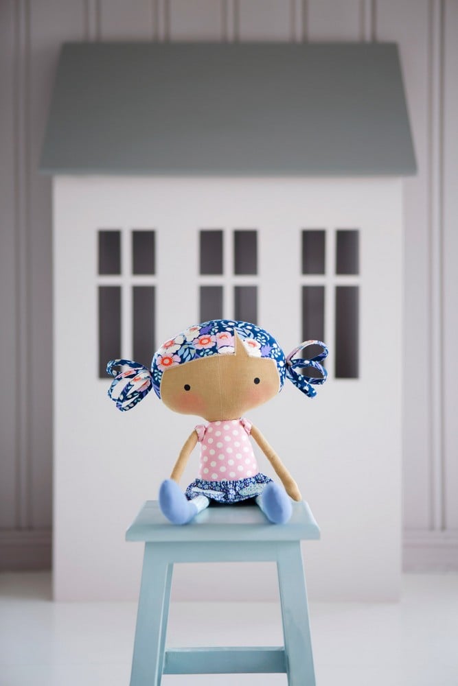 Tilda Kit Patchwork Doll Friend From Tone Finnanger