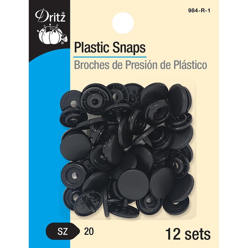 Dritz Black Snap Tape