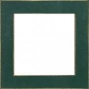 Wooden Frame Matte Green