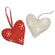 Decoration to hang - 2 Hearts