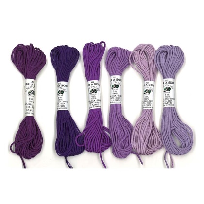 Soie d\'Alger - 6 Shades Pack - Purple