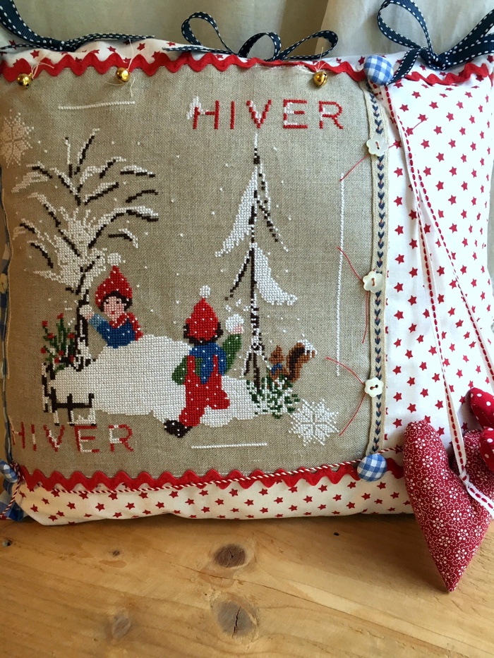 Christmas cross stitch Kits NEW ANGEL Polor Bear flocon de neige