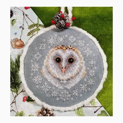 Winter Snow Owl