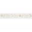 Metallic Prosecco Ho Ho Ho Ribbon 15mm - White/Gold