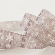 Snowflakes Ribbon 15mm - Multicolor