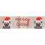 Merry Christmas Pug Ribbon 25mm - Multicolor