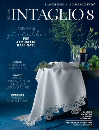 Ricamo Intaglio 8 From Mani Di Fata Books And Magazines Books And Magazines Casa Cenina