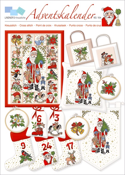 Adventskalender From Lindner S Kreuzstiche Cross Stitch Charts Cross Stitch Charts Casa Cenina