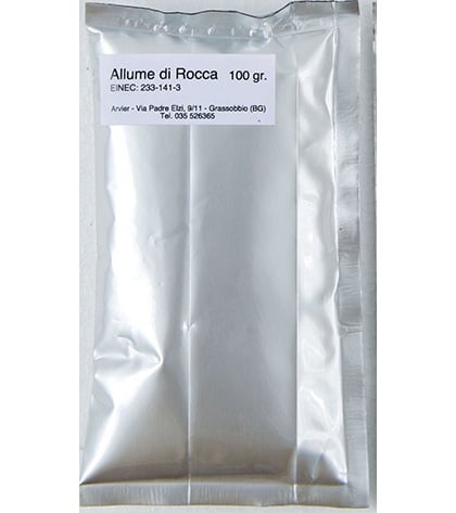 Alum for dyeing