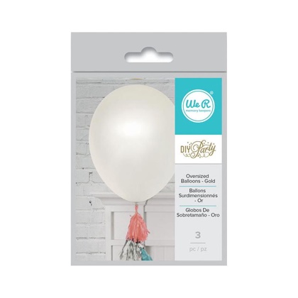 DIY Party Oversized Balloons - White