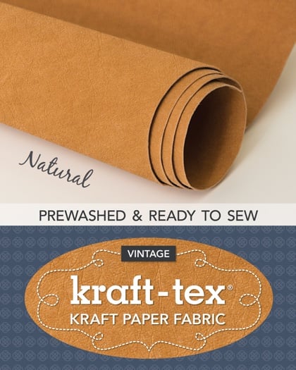 Kraft-tex® kraft paper fabric - Natural Prewashed From C&T Publishing -  Sheets and Different Supports - Ornaments, Paper, Colors - Casa Cenina