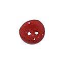 Button Red Glitter Simple, Extra Extra Small
