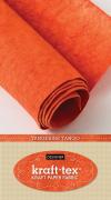Kraft-tex® kraft paper fabric - Tangerine Tango