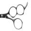 APLIQUICK ®™ "3hole" Microserrated Scissors - Medium
