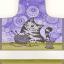 Apron Romeo - Purple Green
