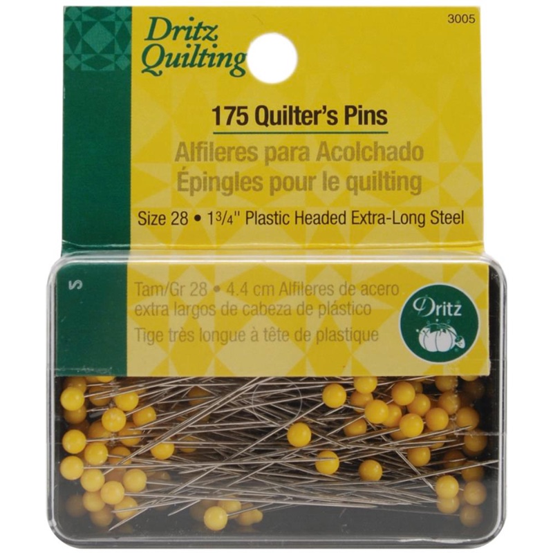 Drive away embroidery Blow Super Strong Quilting Pins From Dritz - Needles Pins and Magnets - Accessories, Fashion & Haberdashery - Casa Cenina Drive away embroidery Blow Super Strong Quilting Pins From Dritz - Needles Pins and Magnets - Accessories, Fashion & Haberdashery - Casa Cenina