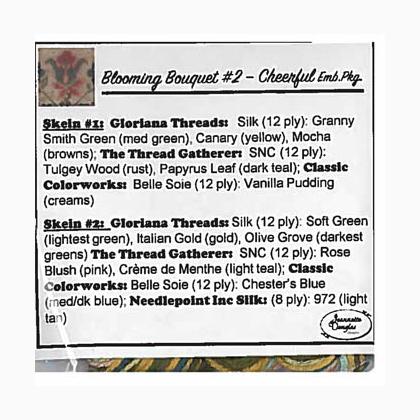 Blooming Bouquets #2 Cheerful Emb. Pack