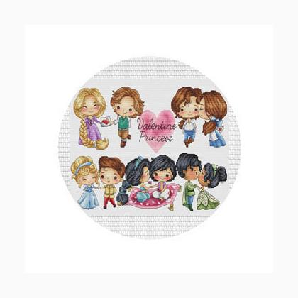 Valentine Princess Magnet