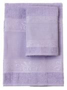 Couple of bath towels - Verona - Lilac