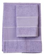 Couple of bath towels - Asti - Lilac