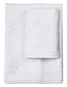 Couple of bath towels - Verona - White