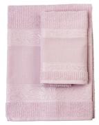 Couple of bath towels - Verona - Pink