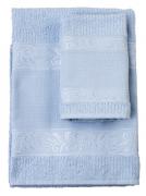 Couple of bath towels - Verona - Sky Blue
