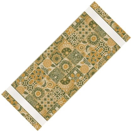 Runner - Maiolica - Green / Yellow