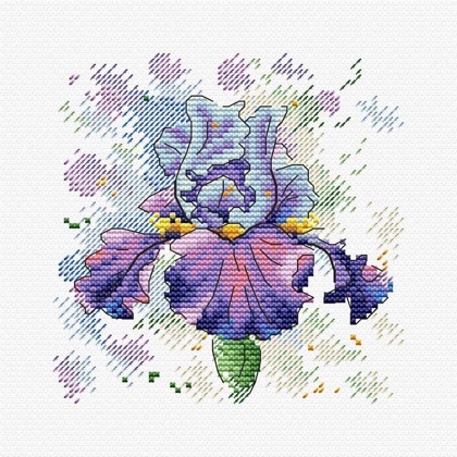 Iris Embroidery Thread Color Chart