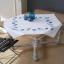 Squared Tablecloth - Blue Feathers