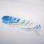Squared Tablecloth - Blue Feathers