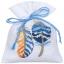 Potpourri bags: Blue Feathers